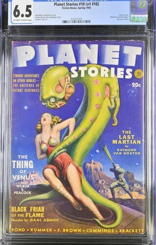 Planet Stories 1942 Spring #10. CGC 6.5. Classic Planet Stories 1942 Spring #10. CGC 6.5. Classic