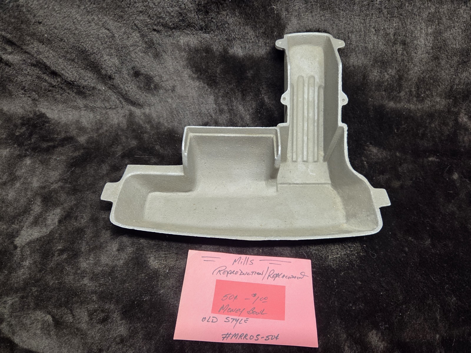 MILLS REPRODUCTION HI TOP OLD STYLE MONEY BOWL ANTIQUE SLOT DOLLAR / 50c #MRROS