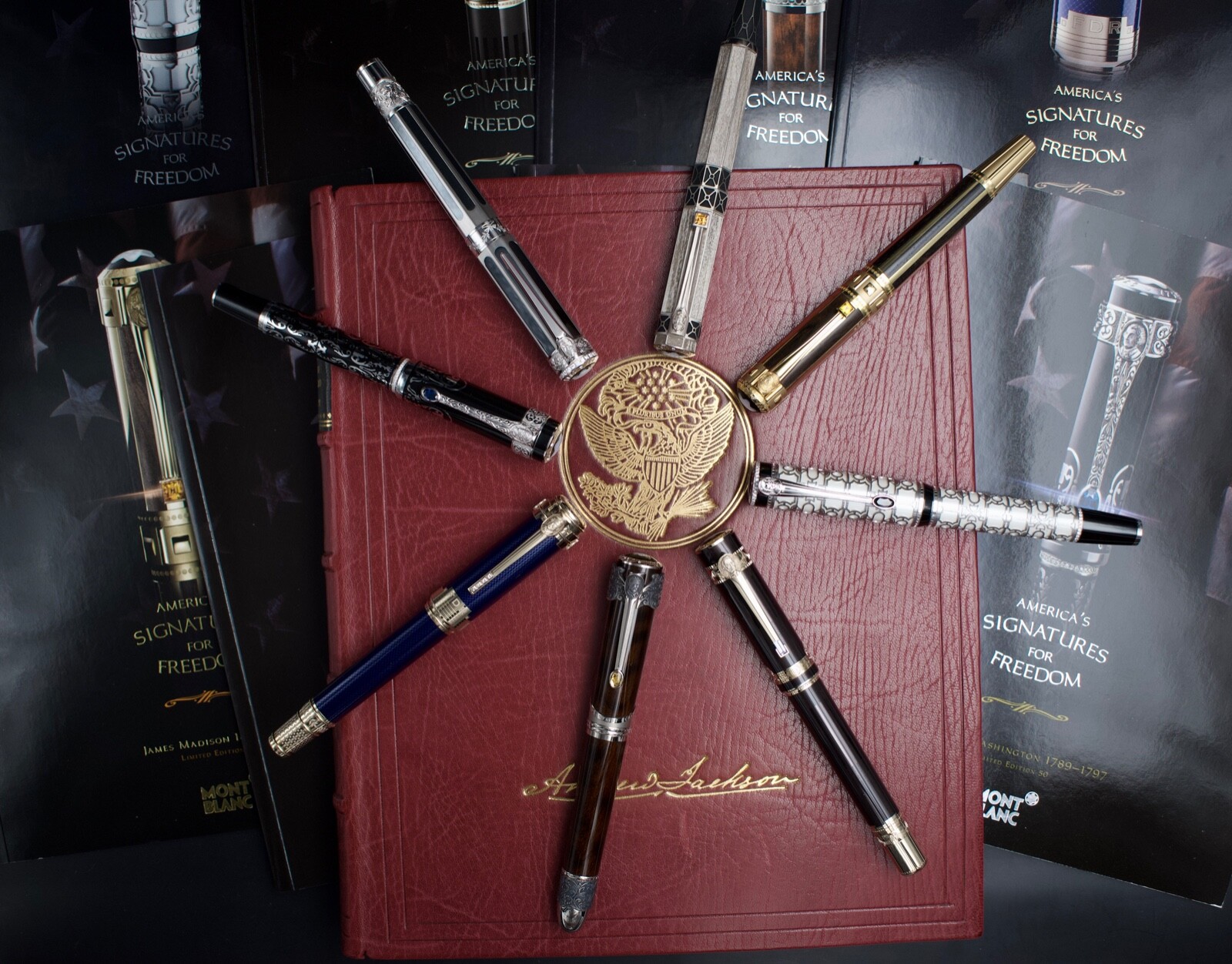 MONTBLANC Complete Collection 2006 - 2014 America’s Signatures for Freedom LE50 MONTBLANC Complete Collection 2006 - 2014 America’s Signatures for Freedom LE50