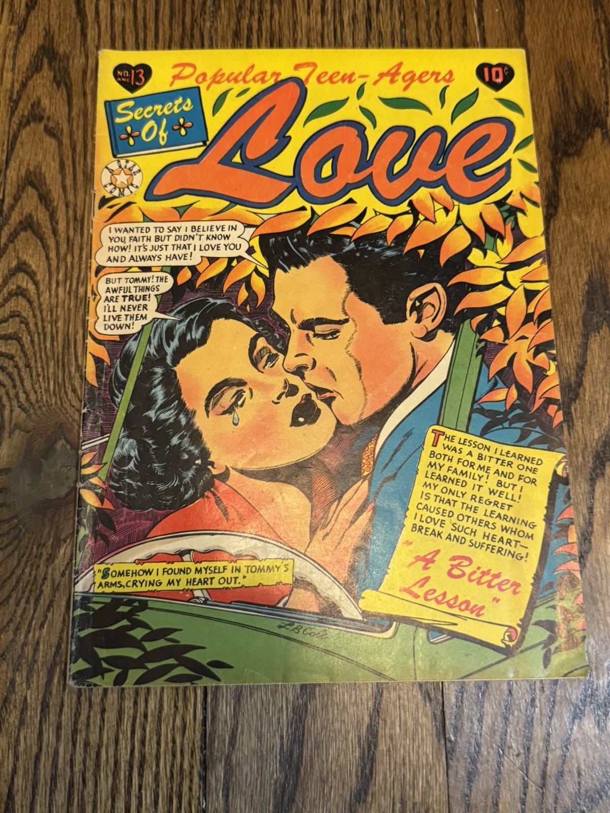 Popular Teen-Agers #13   LB Cole  Pre-Code Romance
