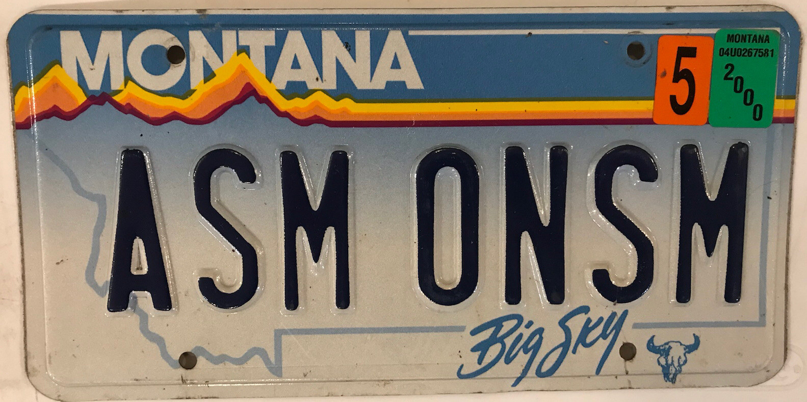 Vanity ASM ON SM SMOKE license plate Andrew Aaron Adam Great Awesome Marijuana Vanity ASM ON SM SMOKE license plate Andrew Aaron Adam Great Awesome Marijuana