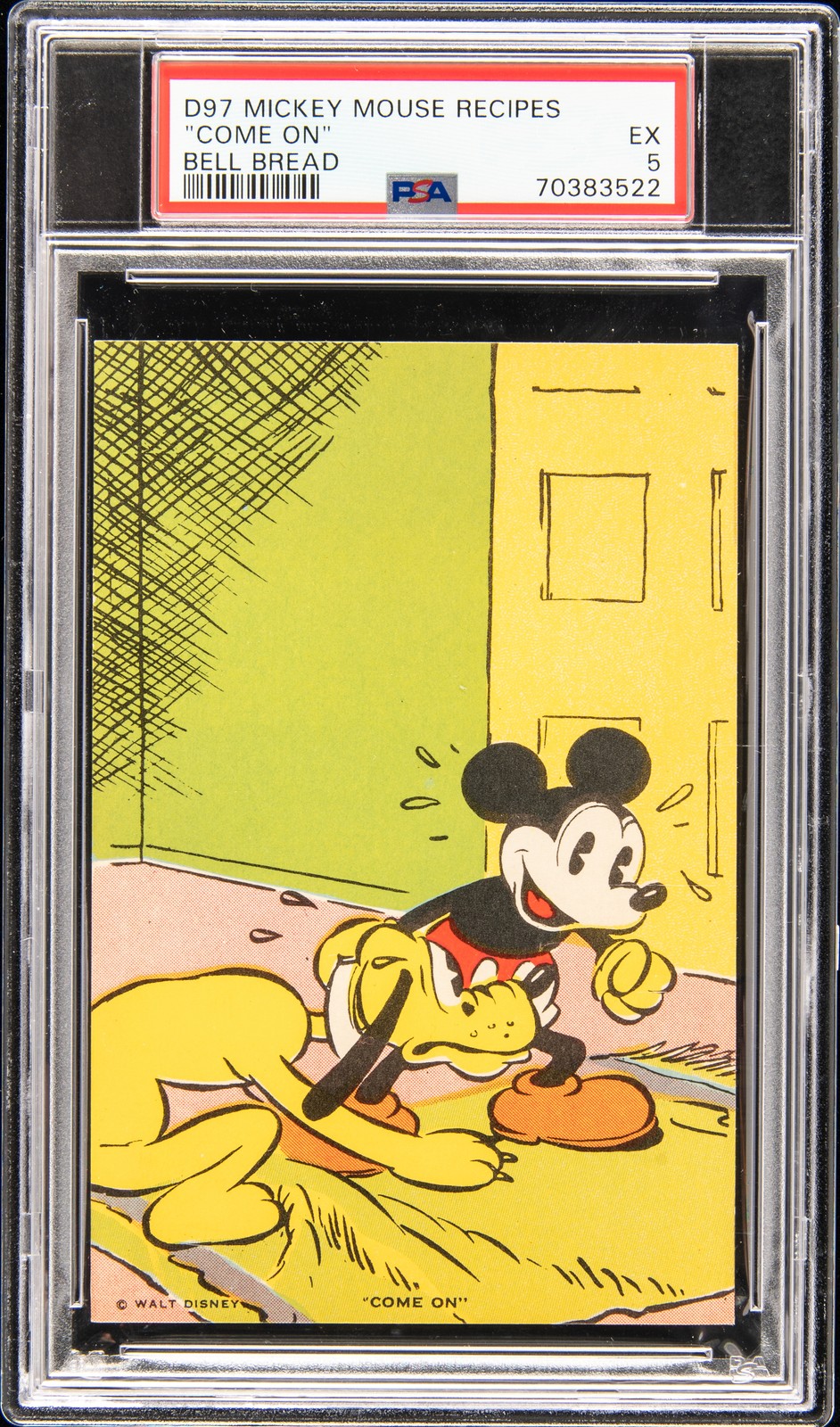 1934-35 D97-2 MICKEY MOUSE RECIPES-UNNUMBERED BELL BREAD 1934-35 D97-2 MICKEY MOUSE RECIPES-UNNUMBERED BELL BREAD