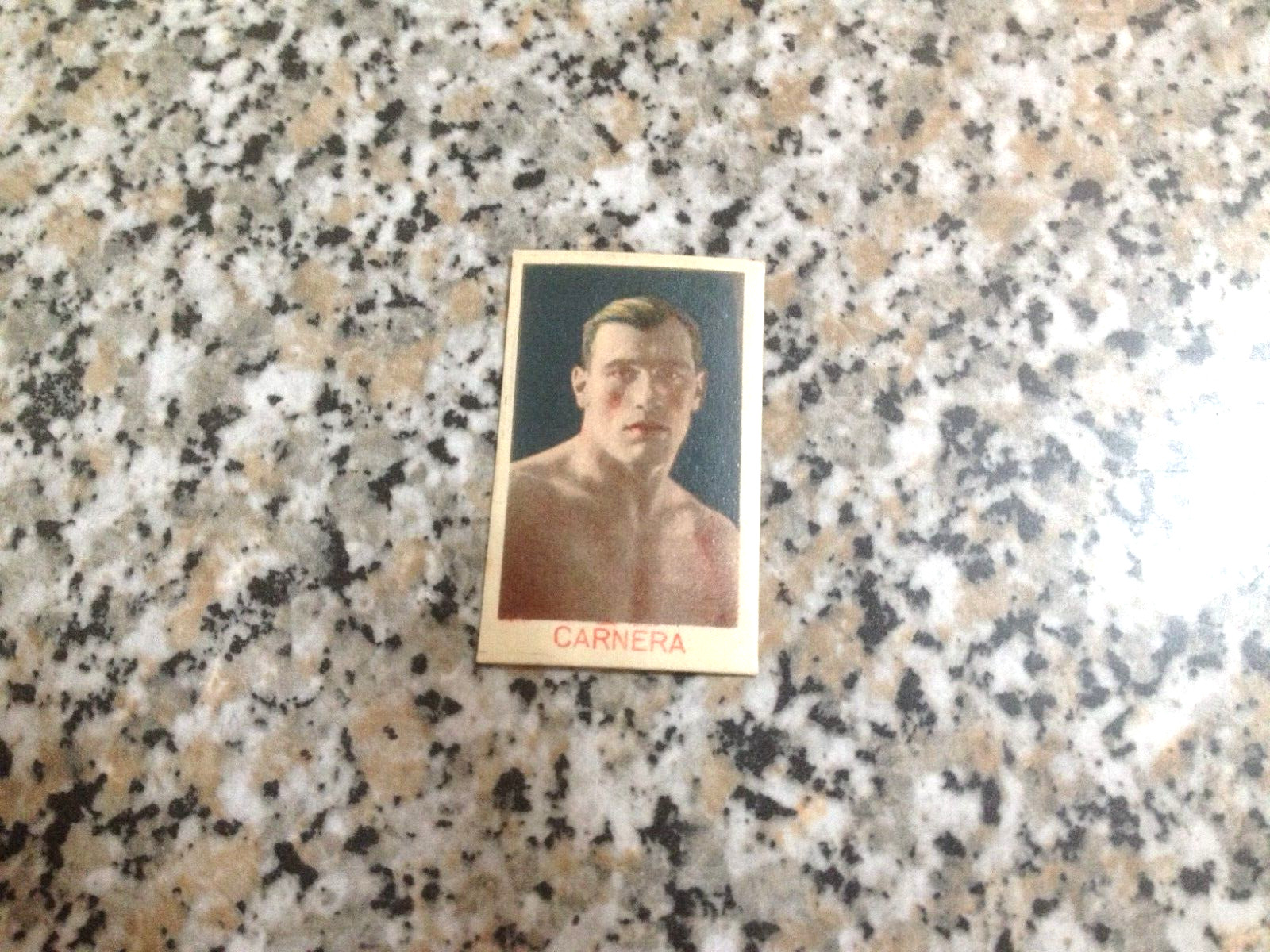 CARNERA ED.LURATI 1927 ROOKIE ORIGINAL NEW MINT PERFECT CENTERED NEW VERY RARE
