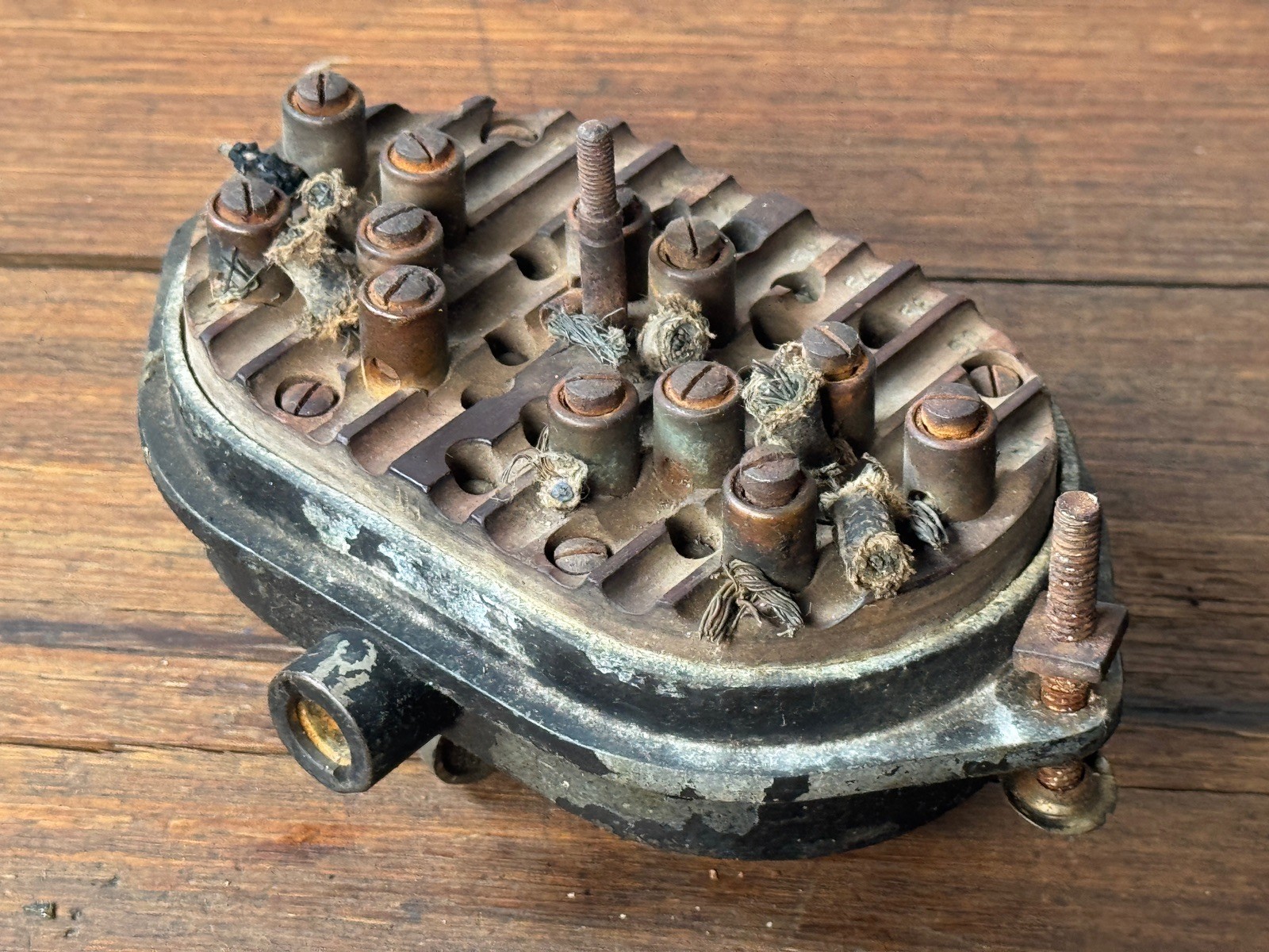 Vintage c.1910's ROBERT BOSCH Dual Igntion Block Napier For Parts Restoration Vintage c.1910's ROBERT BOSCH Dual Igntion Block Napier For Parts Restoration