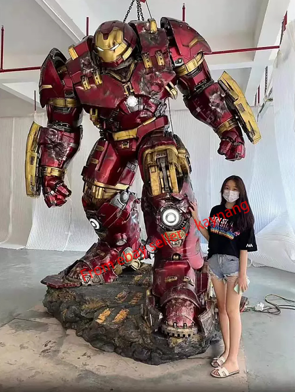 Queen Studios Avengers：Age of Ultron 1/1 Scale Hulkbuster Mark 44 Model Statue