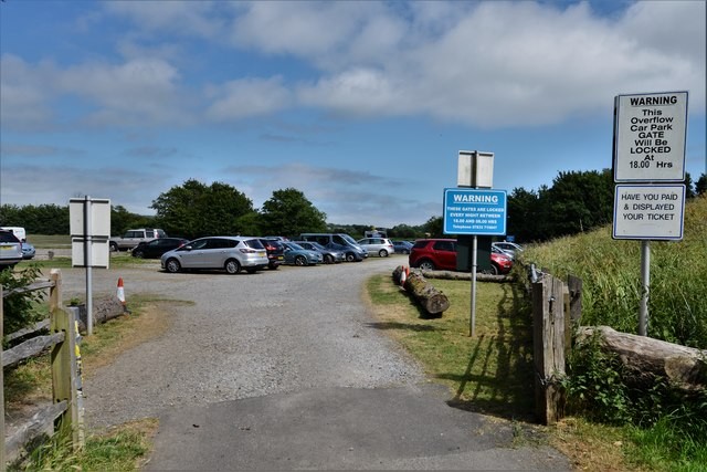 Photo A2 Arundel: Mill Road overflow car park Parking charges were �2.50 c2018 Photo A2 Arundel: Mill Road overflow car park Parking charges were �2.50 c2018