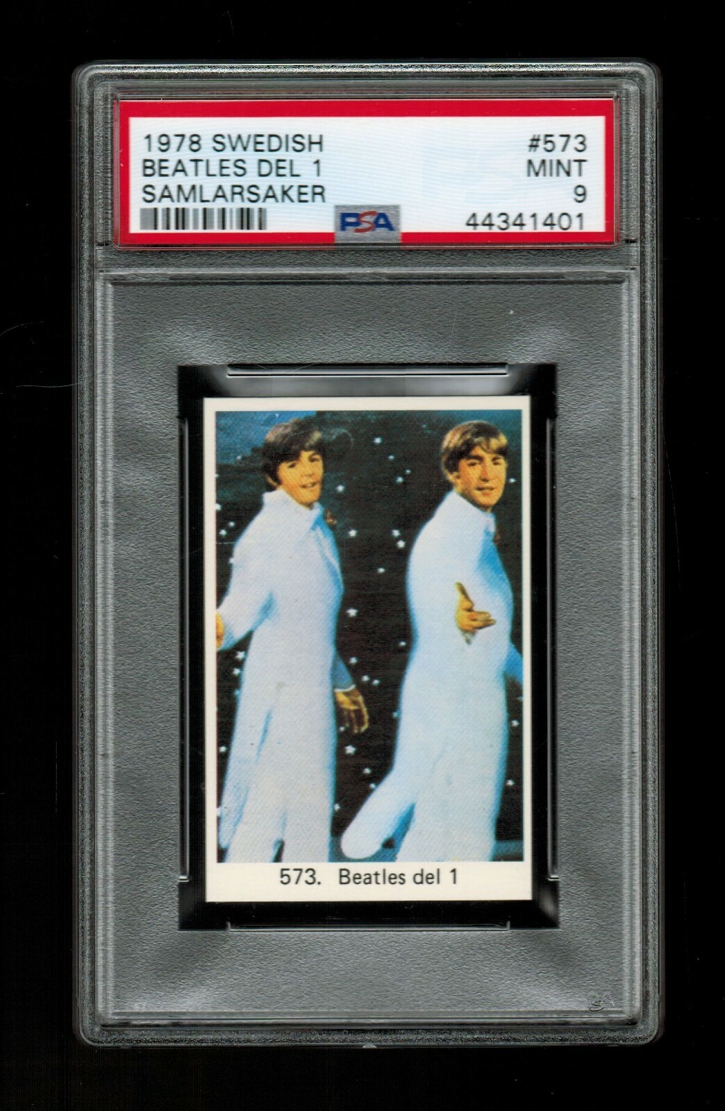 PSA 10 PAUL McCARTNEY & JOHN LENNON of BEATLES 1978 Card HIGHEST EVER GRADED 1/1 PSA 10 PAUL McCARTNEY & JOHN LENNON of BEATLES 1978 Card HIGHEST EVER GRADED 1/1
