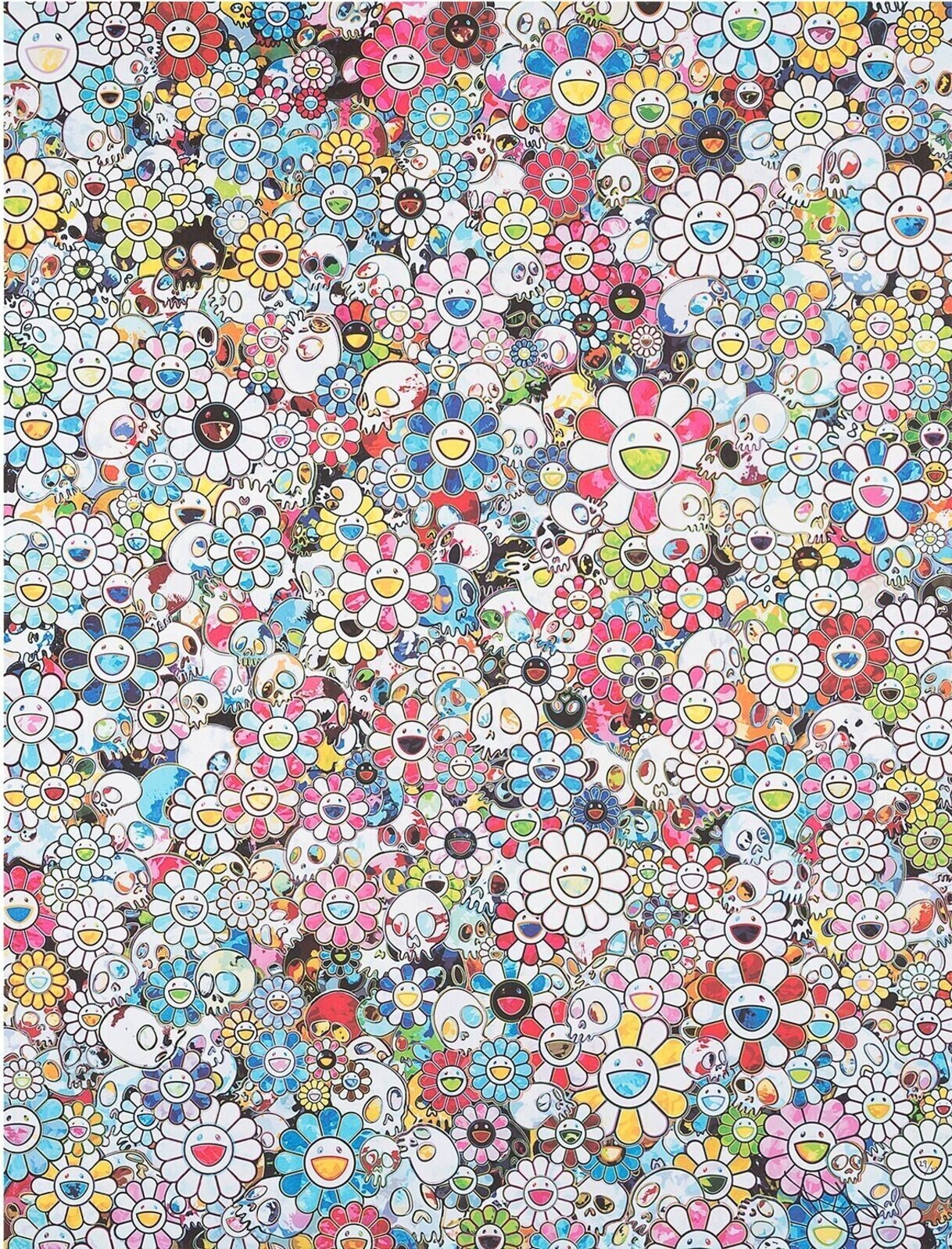 Takashi Murakami This Merciless World ED 300 Signed print kaikai kiki authentic