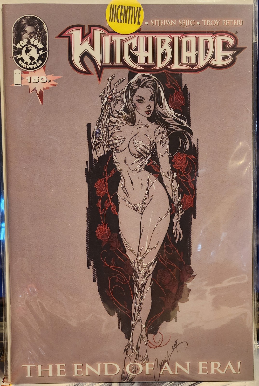 WITCHBLADE #150F NM (J SCOTT CAMPBELL VARIANT)-1:25 HTF Rare WITCHBLADE #150F NM (J SCOTT CAMPBELL VARIANT)-1:25 HTF Rare