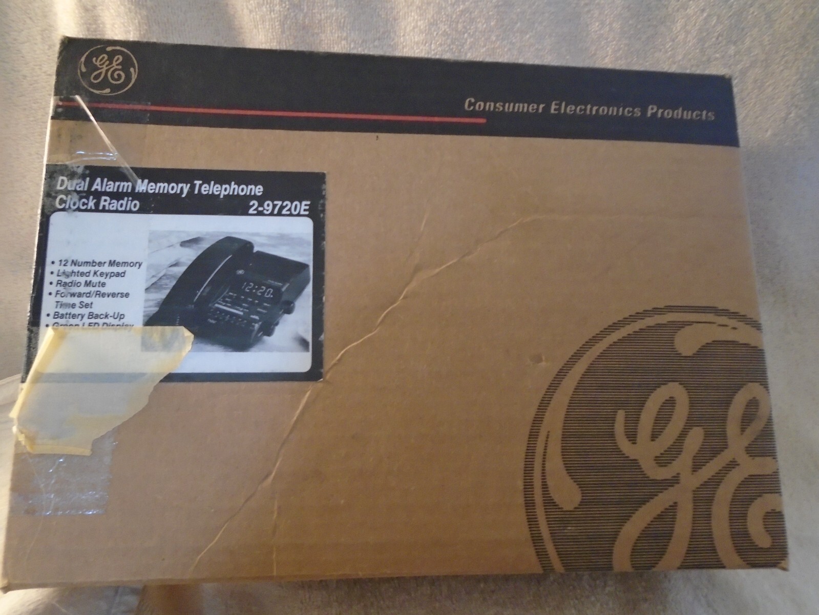 Vintage GE LCD Dual Alarm Clock Radio AM FM Telephone 2-9720A Vintage GE LCD Dual Alarm Clock Radio AM FM Telephone 2-9720A