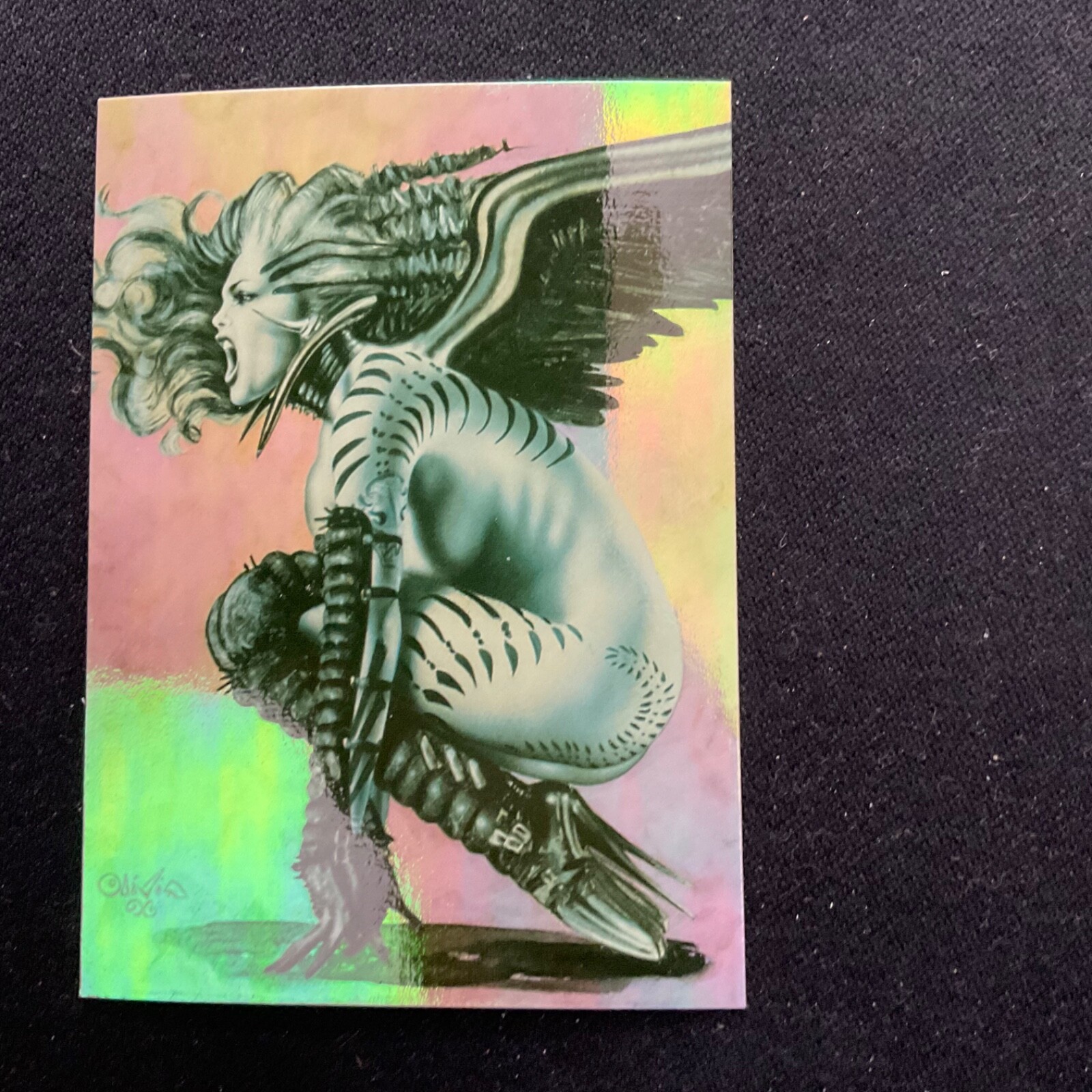Olivia In OmniChrome Julie Strain Promotional Sample Promo 1996 Comic Images