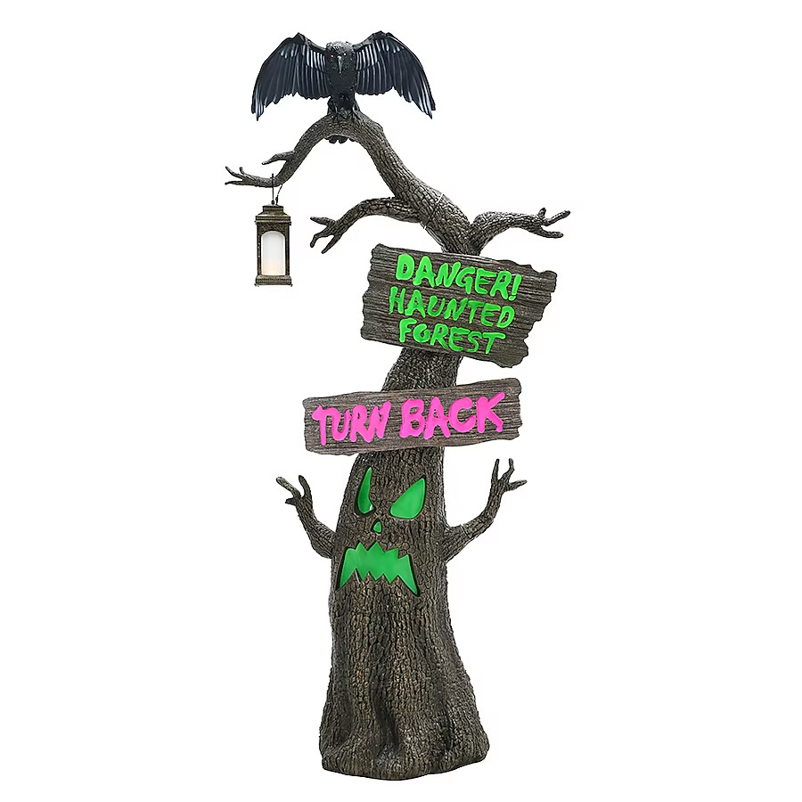 Rare Haunted Living 7 Ft Haunted Tree - Lighted Tree Animatronic