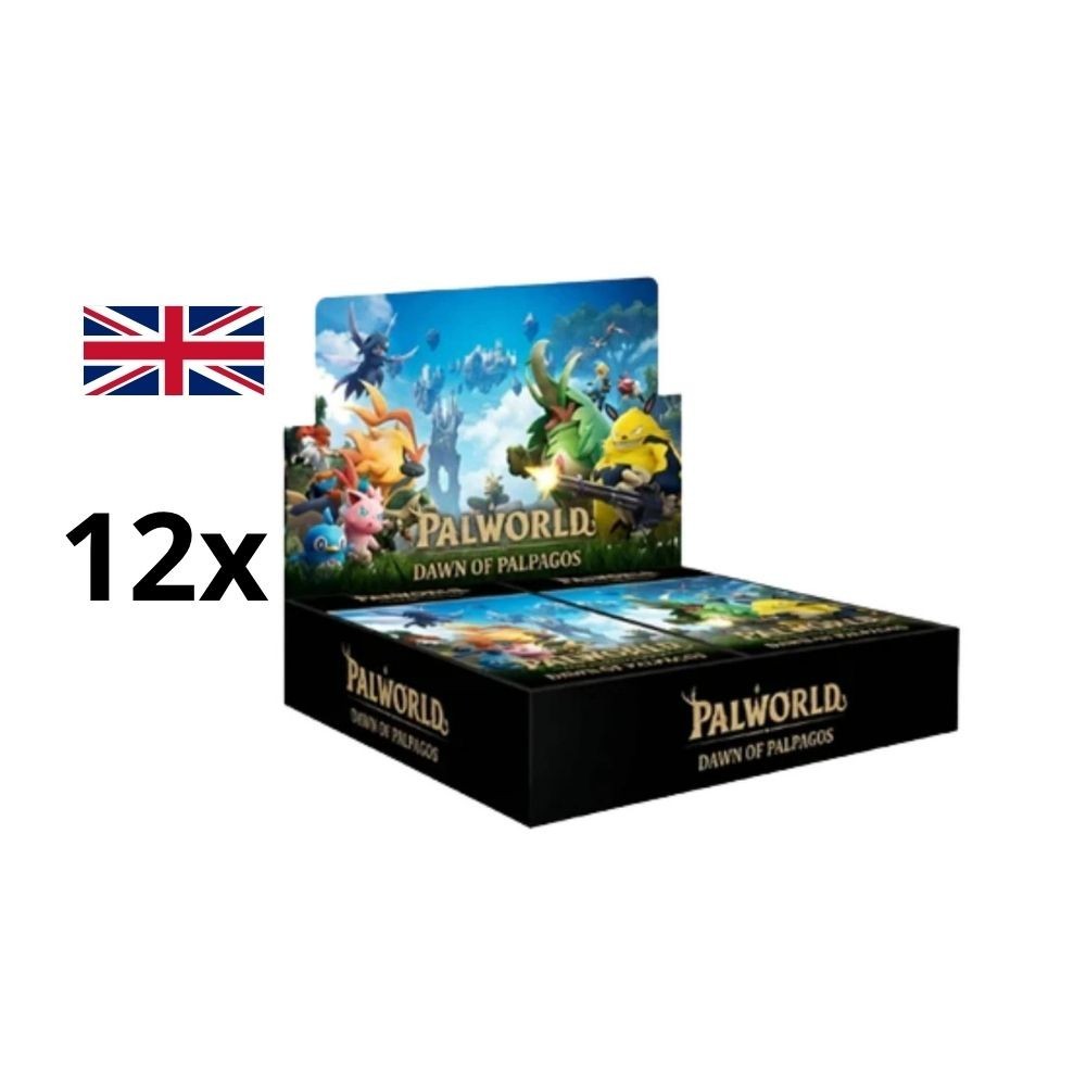 CASE PALWORLD BP01 Dawn of Palpagos 12X Box ENG ENGLISH PREORDER