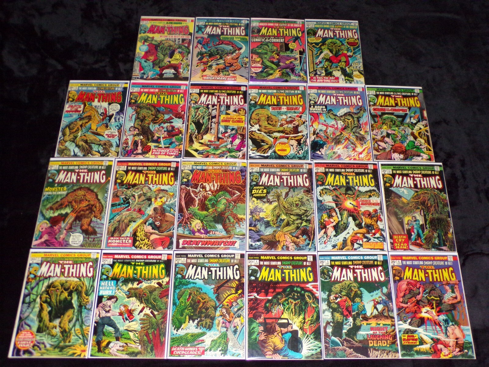 MAN-THING 1 2 3 4 5 6 7 8 9 10 11 12 13 14 15 16 17 18 19 20 21 22 LOT 1974 MAN-THING 1 2 3 4 5 6 7 8 9 10 11 12 13 14 15 16 17 18 19 20 21 22 LOT 1974