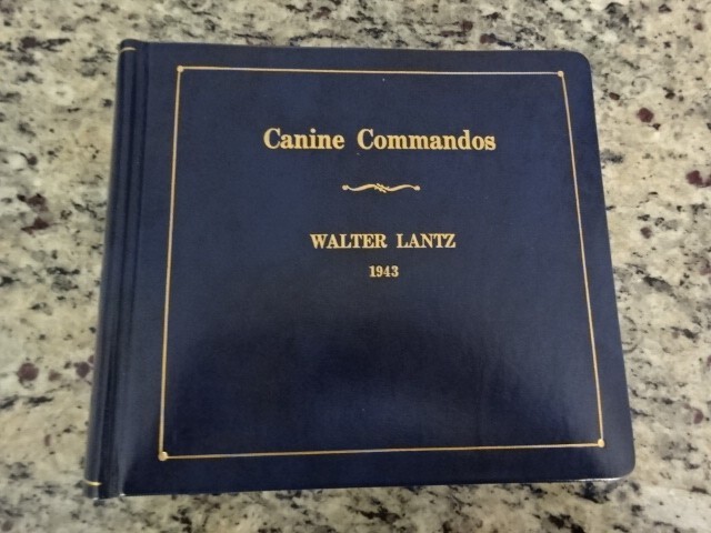 RARE ORIGINAL COMPLETE STORYBOARD ANDY PANDA: CANINE COMMANDOS (1943) LANTZ RARE ORIGINAL COMPLETE STORYBOARD ANDY PANDA: CANINE COMMANDOS (1943) LANTZ