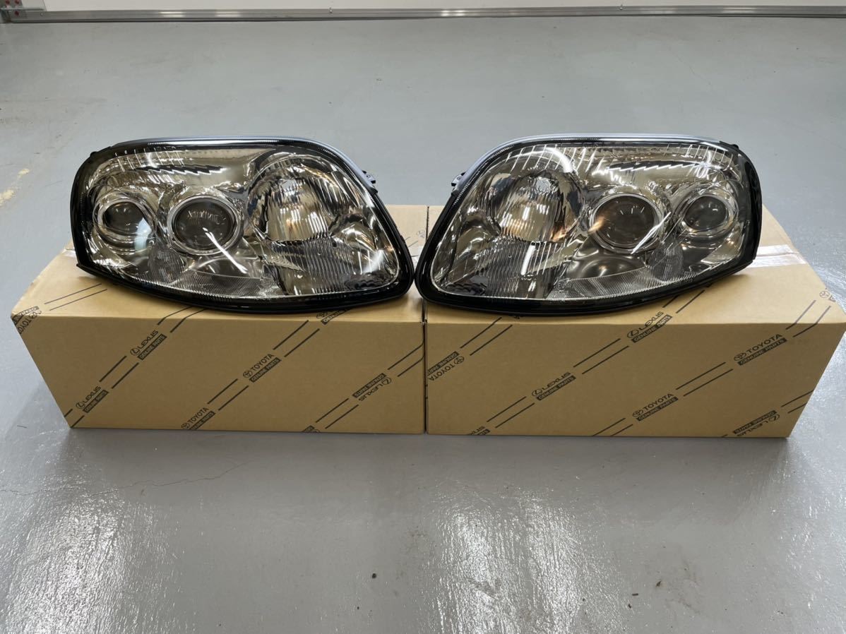 Toyota JZA80 Supra Glass Headlight Lens Set L&R