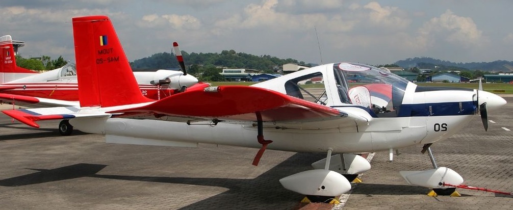 MD-3 Aero Tiga SME Swiss Trainer Airplane Wood Model Replica Large 