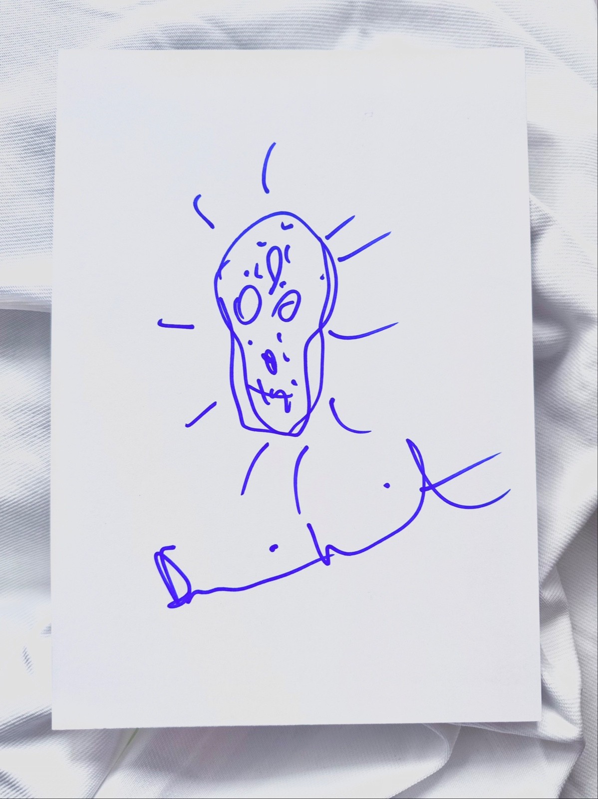 DAMIEN HIRST Original FOR THE LOVE OF GOD Drawing SIGNED Graphic AUTOGRAPH DAMIEN HIRST Original FOR THE LOVE OF GOD Drawing SIGNED Graphic AUTOGRAPH