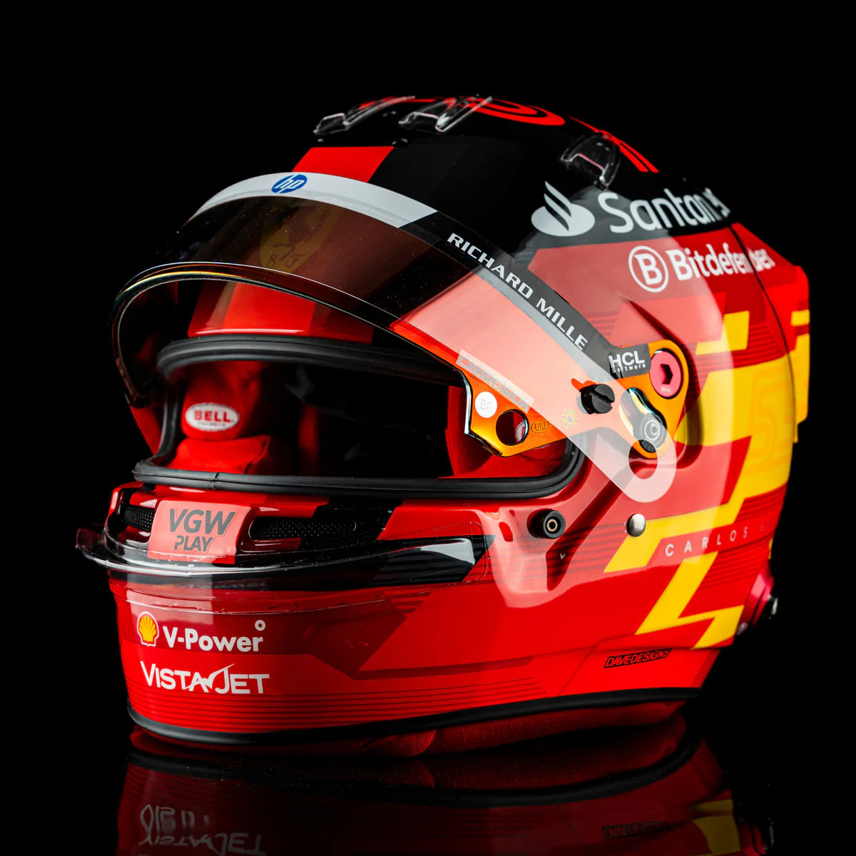 Carlos Sainz 2024 Helmet Carlos Sainz 2024 Helmet