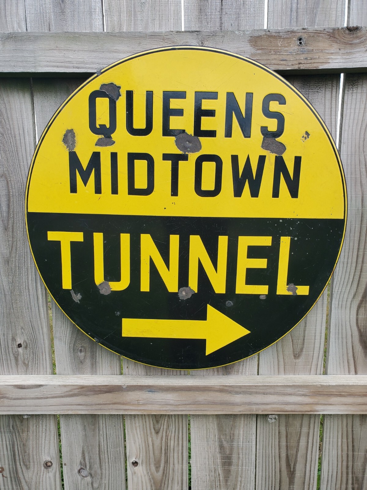 1940 Porcelain SSP Queens Midtown Tunnel HOLY GRAIL Manhattan New York SIGN NYC 1940 Porcelain SSP Queens Midtown Tunnel HOLY GRAIL Manhattan New York SIGN NYC