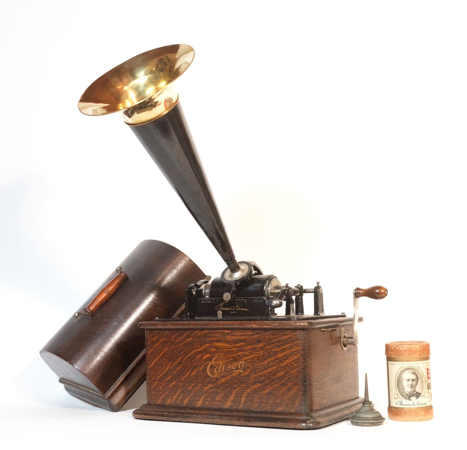 1907 Edison Standard Phonograph * No Replica Parts * Plays Great * See Video 1907 Edison Standard Phonograph * No Replica Parts * Plays Great * See Video