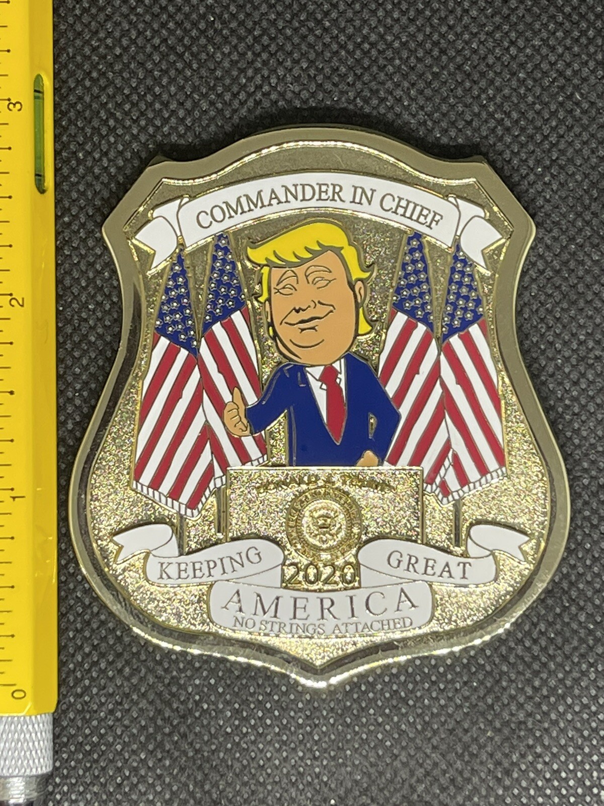 USSS United States Secret Service Trump Biden Putin Russia Puppet Challenge Coin USSS United States Secret Service Trump Biden Putin Russia Puppet Challenge Coin
