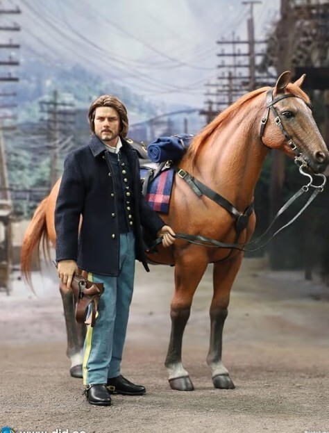 Brand new 1 6 male horse action figure Last Samurai Nathan Tom Cruise DID