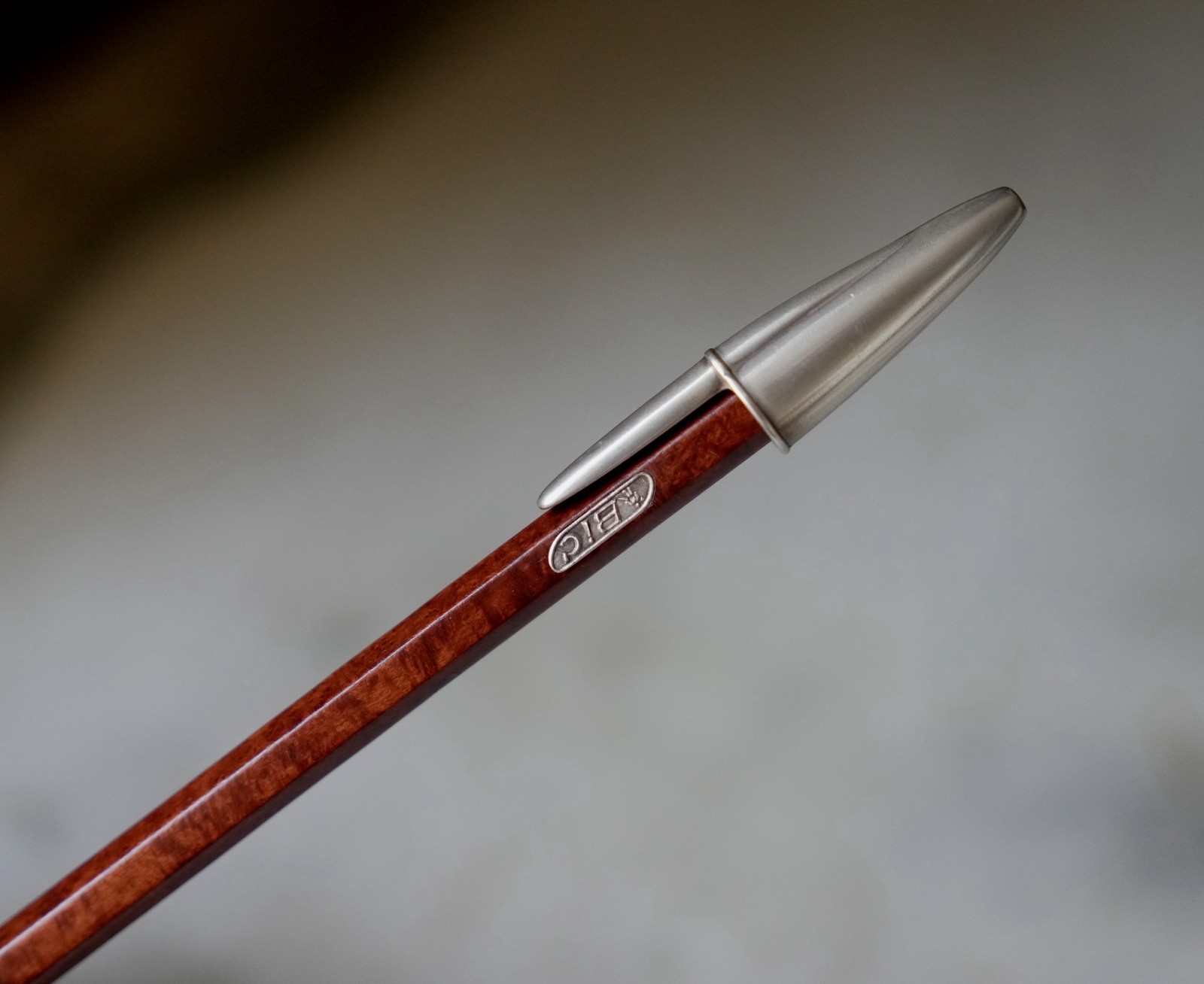 Rare BIC Finition Bruyere & Argent Massif 925 25th Anniversary Pen + Box Rare BIC Finition Bruyere & Argent Massif 925 25th Anniversary Pen + Box