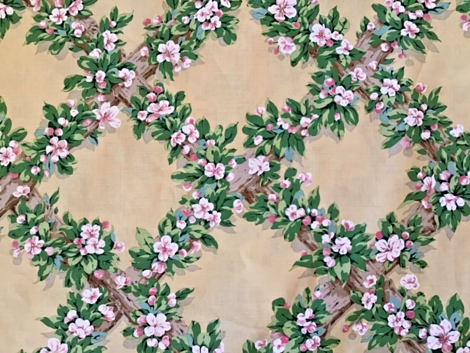 SCALAMANDRE (FONTHILL) “ESPALIER” FABRIC 5 YARDS $400.00 SCALAMANDRE (FONTHILL) “ESPALIER” FABRIC 5 YARDS $400.00