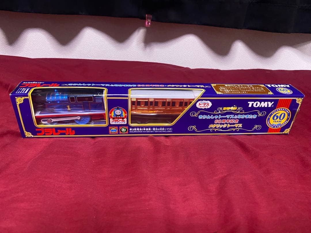 Plarail Kikansha Thomas 60Th Anniversary Metalliclimited Edition JPN Limited Rar Plarail Kikansha Thomas 60Th Anniversary Metalliclimited Edition JPN Limited Rar