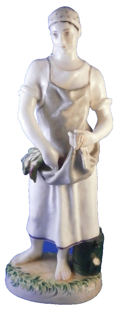 Antique State Factory Russian Porcelain Figurine Figure Russia St. Petersburg A Antique State Factory Russian Porcelain Figurine Figure Russia St. Petersburg A