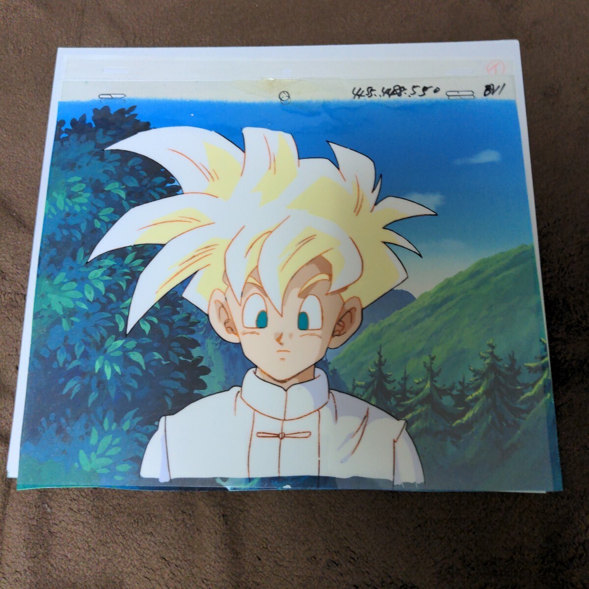 Dragon Ball Z Cel Drawing Son Gohan Hand-drawn Background Video collection c52