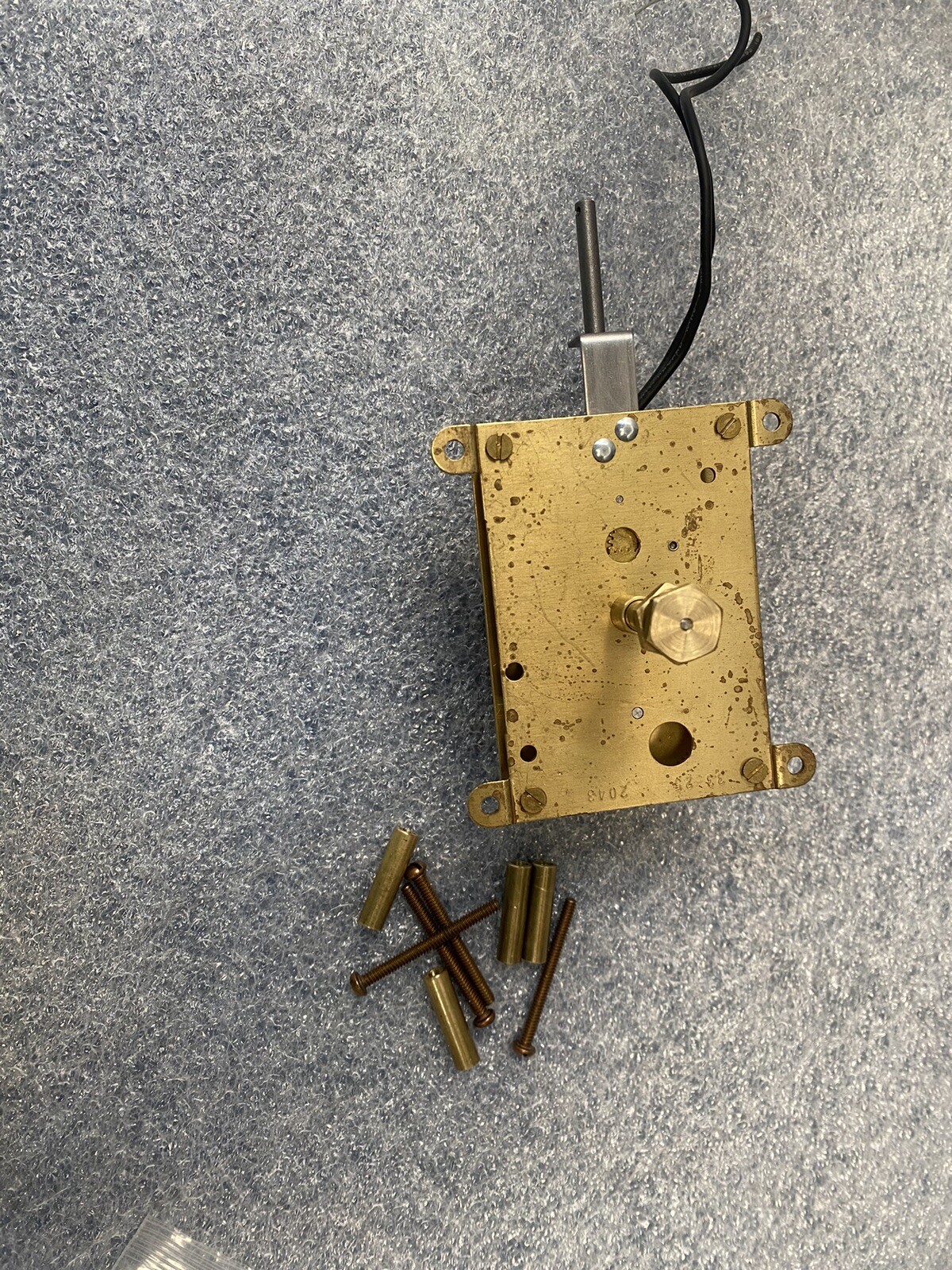 Electric Neon Clock Co Cleveland Ohio Hansen Synchron C4 Pinwheel Movement Rare Electric Neon Clock Co Cleveland Ohio Hansen Synchron C4 Pinwheel Movement Rare