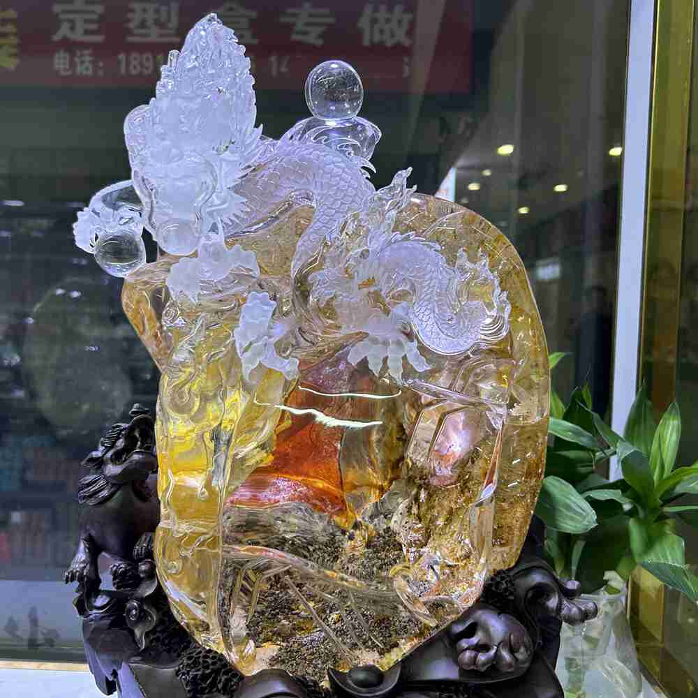 Large 72LB Top Natural Red Fire Quartz Dragon Carved Quartz Crystal Reiki decor Large 72LB Top Natural Red Fire Quartz Dragon Carved Quartz Crystal Reiki decor