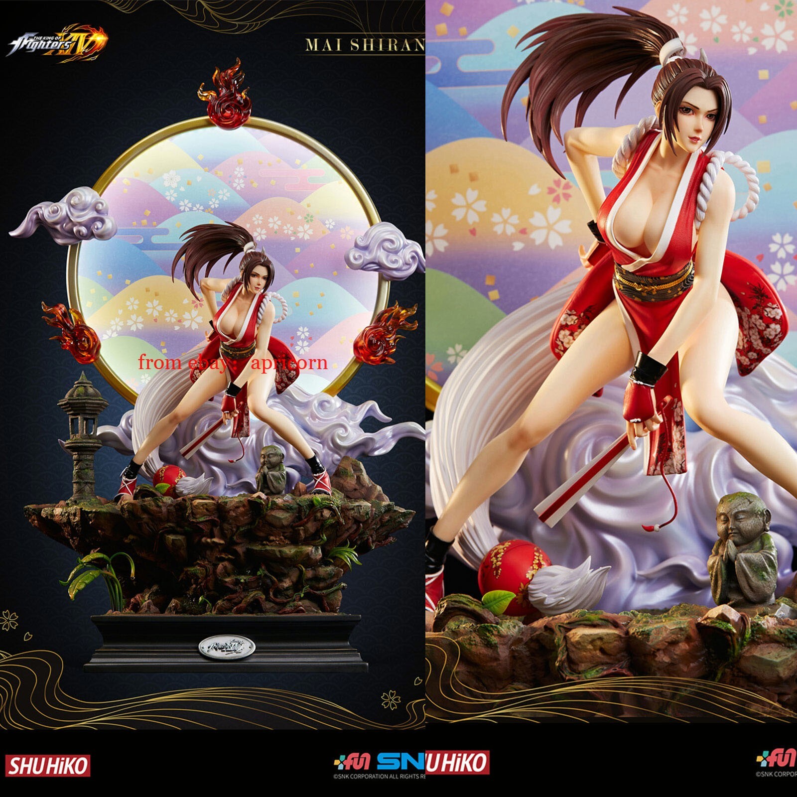 Shu Hiko Studio Thekingoffighters Mai Shiranui 1/6 Collector Resin Model Statue