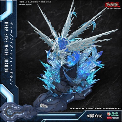 Camon Studio Duel Deep-Eyes White Dragon Resin Model in stock 1/10 Scale 485mm
