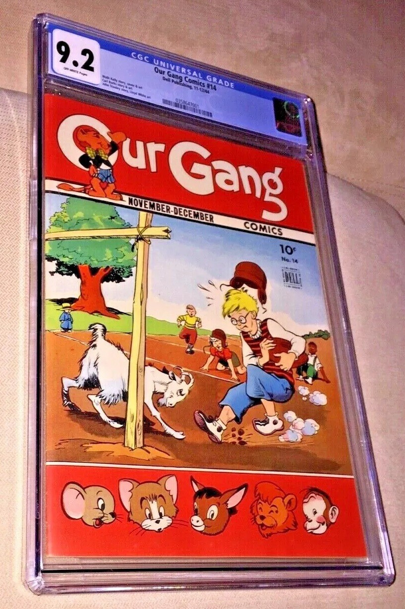 Our Gang Comics #14, CGC 9.2, Off-White Pages Our Gang Comics #14, CGC 9.2, Off-White Pages