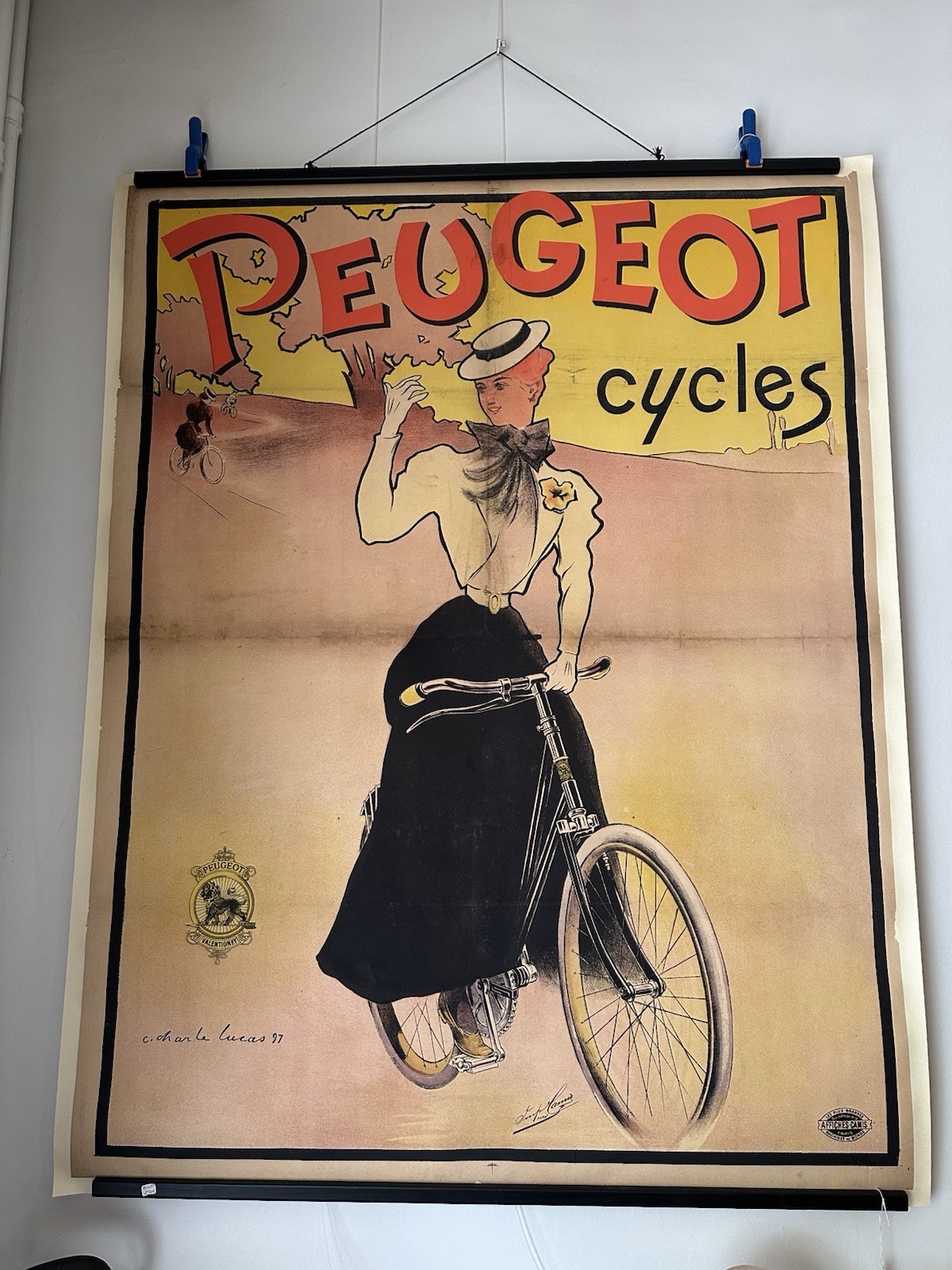 Genuine Peugeot Cycle 1897 Posters Genuine Peugeot Cycle 1897 Posters