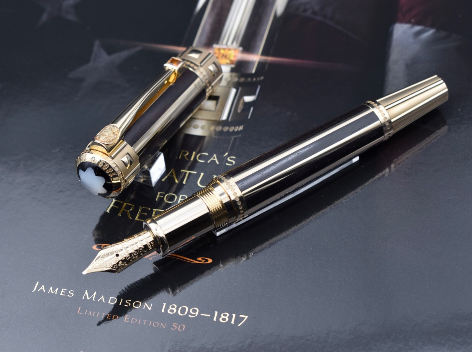 MONTBLANC 2010 James Madison America’s Signatures for Freedom LE50 105363 M MONTBLANC 2010 James Madison America’s Signatures for Freedom LE50 105363 M