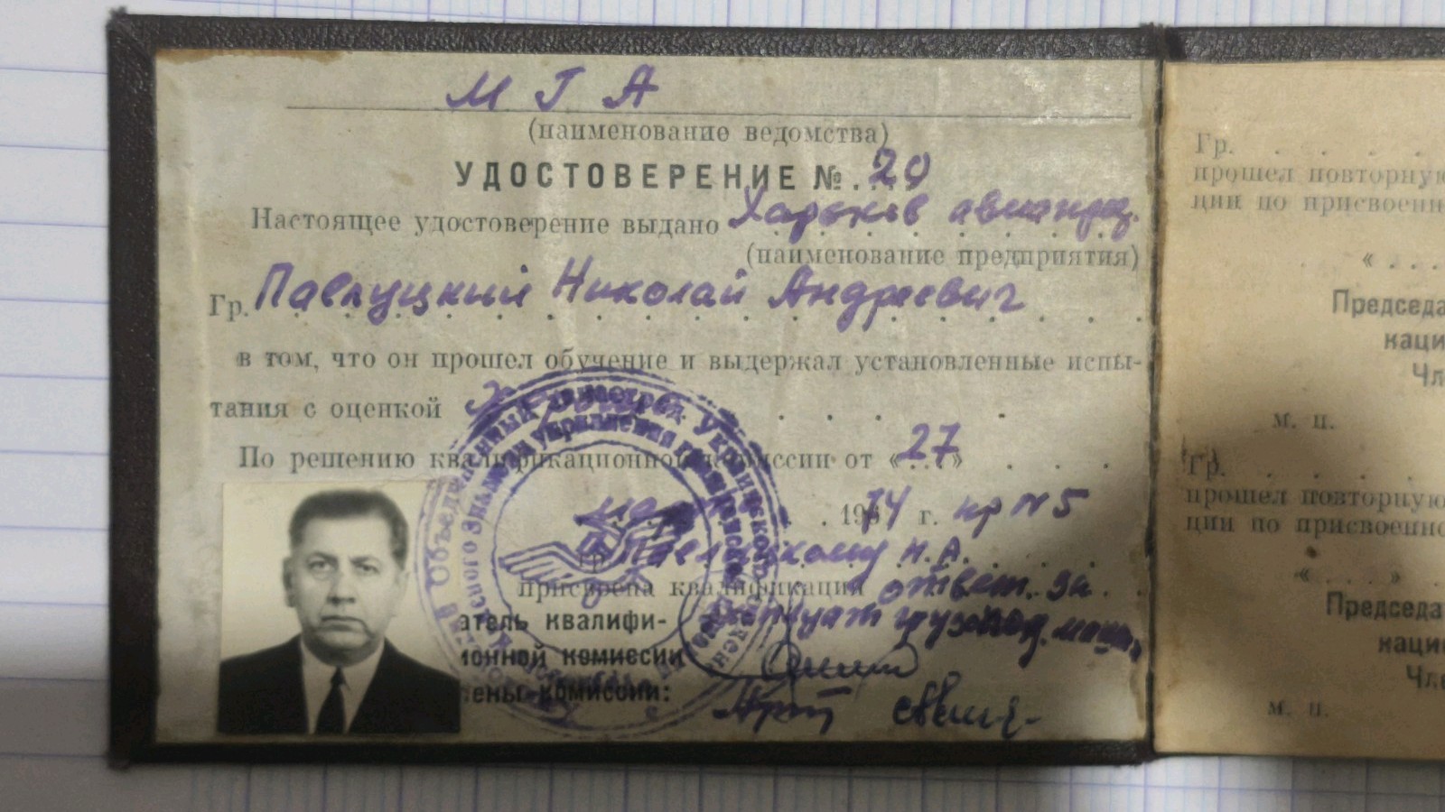 UKRAINE Military. 3 Secret Agent Passports 1974 to 1998. Eastern EU