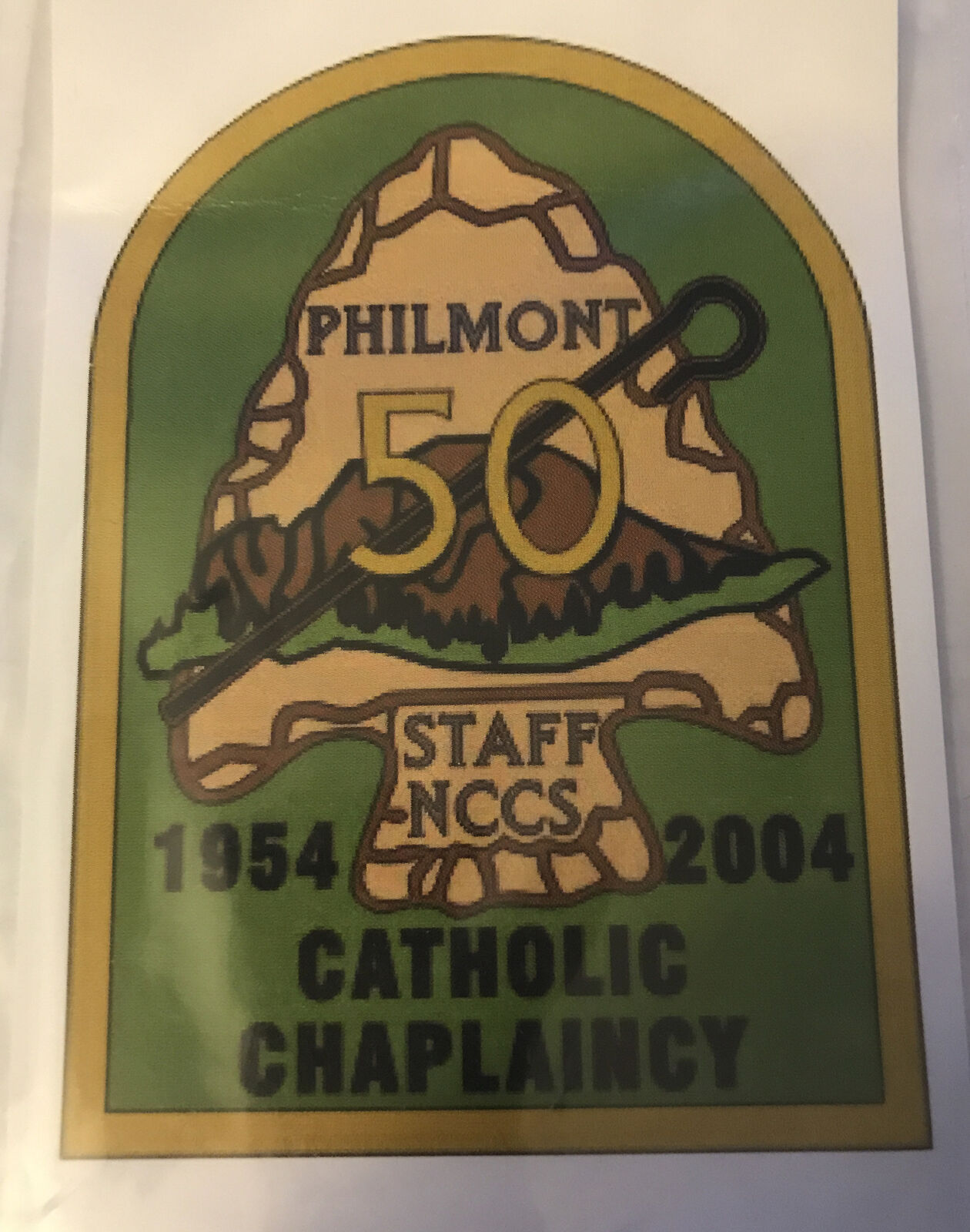2004 Philmont Staff NCCS 50 Years  Catholic Chaplaincy Mint