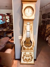 Mobier Clock and French Painted Case c. 1850s picture