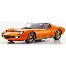 KS08621PB 1/12 Lamborghini Miura P400 Orange Diecast Mini Car picture
