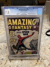 AMAZING FANTASY #15 Marvel 1962 CGC 7.0 SPIDER-MAN Origin & 1st Appearance picture