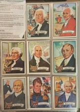 1975 U.S PRESIDENTS (37) CARD COMPLETE SET*w/FORD*TOPPS*37 TOTAL   picture