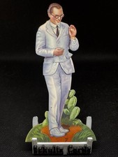 VERY RARE : AMATLLER chocolate Spanish 1927 die cut trade card HAROLD LLOYD picture