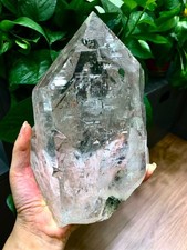 7LB TOP Natural Rare Clear Quartz Crystal Himalayan Mineral Specimen Collect picture