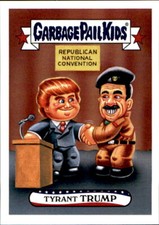 2016 Garbage Pail Kids Republican National Convention Sticker Set 286 Made RARE picture