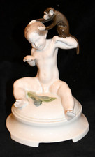 Rosenthal Liebermann Figurine From Ferdinand Boy and Monkey picture