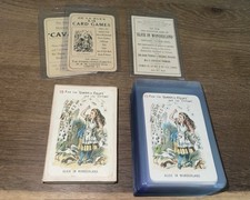 Antique c 1898 De La Rue & Co. Alice In Wonderland 48 Card Set w/BOX VERY RARE picture